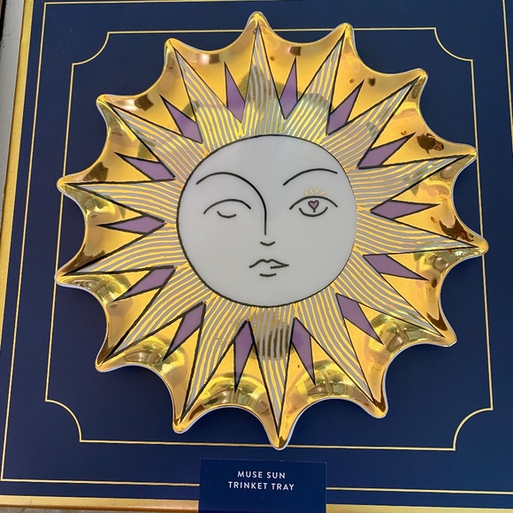 Jonathan Adler Muse Sun Trinket Tray - Picture 1 of 2